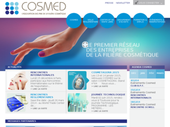 cosmed.fr website preview