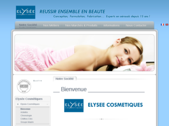 elysee-cosmetiques.fr website preview