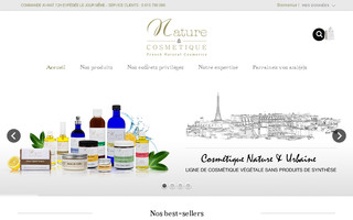 nature-cosmetique.com website preview