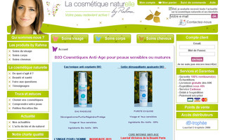 cosmetique-by-rahma.com website preview
