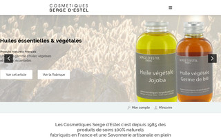 cosmetiques-sergedestel.com website preview