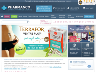pharmanco.com website preview