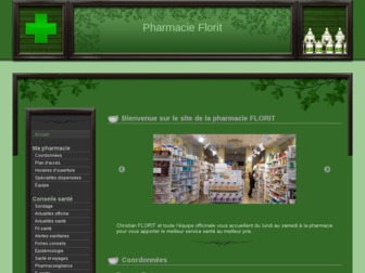 pharmacieflorit.pharminfo.fr website preview