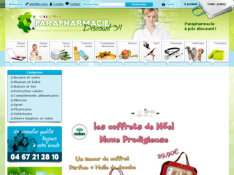 parapharmacie-discount-34.com website preview