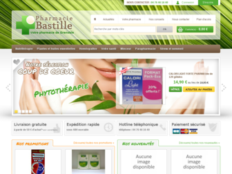 pharmacie-bastille.com website preview