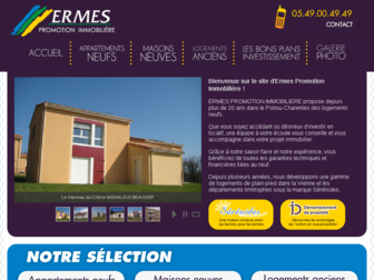 ermes-immobilier.com website preview