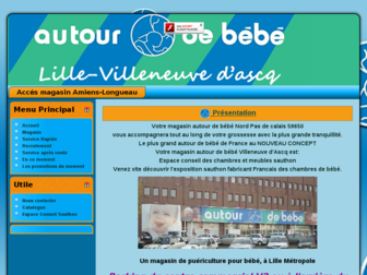 autourdebebe-lille.com website preview