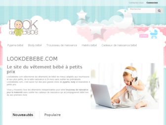 lookdebebe.com website preview