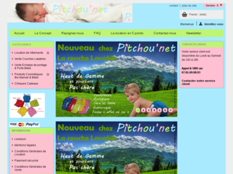 pitchounet.net website preview