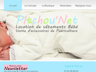 pitchounet.fr website preview