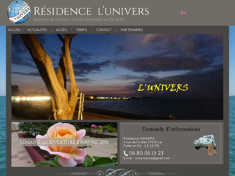 universenre.fr website preview