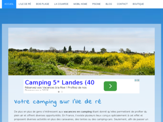ile-de-re-camping.com website preview
