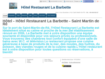hotellabarbette.com website preview