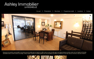ashleyimmobilier.com website preview