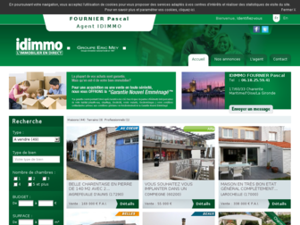 fournier.idimmo.net website preview