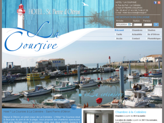 hotel-lacoursive.fr website preview