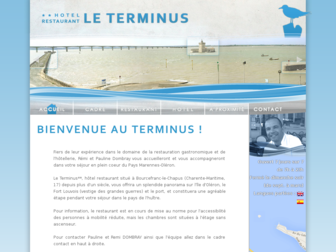 hotel-le-terminus.fr website preview