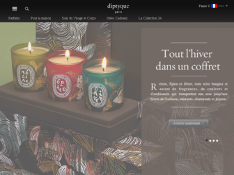 diptyqueparis.fr website preview