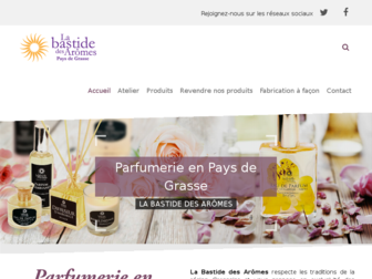 parfumerie-de-grasse.fr website preview