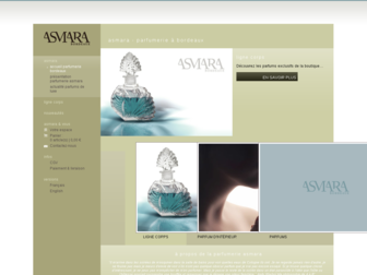 parfum-luxe.com website preview