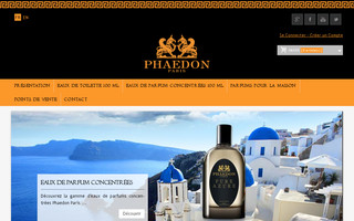 phaedonparis.com website preview