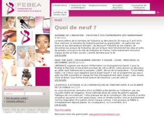 febea.fr website preview