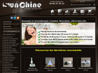 sun-chine.fr website preview