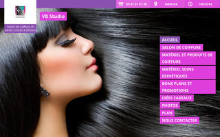 vb-studio-coiffure.fr website preview