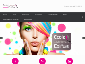 ecole-m-coiffure.com website preview