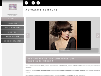 actualite-coiffure-cluses.fr website preview