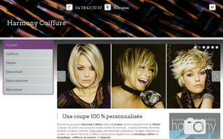 harmony-coiffure-lozanne.fr website preview