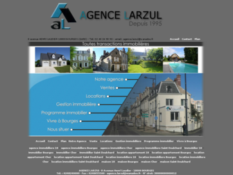 immobilier-agence-immobiliere-appartement-location-maison.larzul.fr website preview