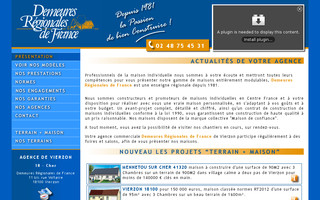 drf-vierzon.fr website preview