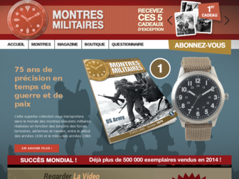 collection-montres-militaires.fr website preview