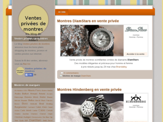 promo-montres.blogspot.com website preview