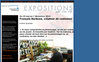 expo.umontreal.ca website preview