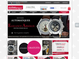 la-montre-automatique.com website preview