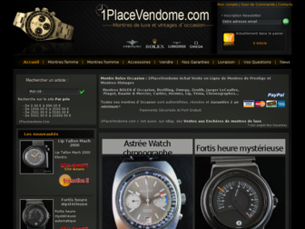 1placevendome.com website preview