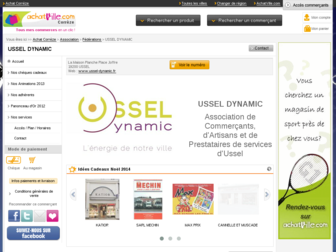ussel-dynamic.fr website preview