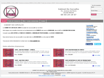 cabinetdecarvalho.octissimo.com website preview