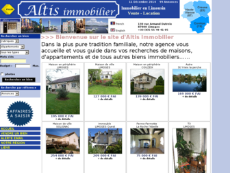 altisimmo.fr website preview