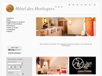 horlogers-ge.ch website preview