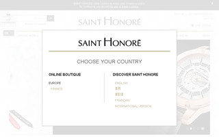 sainthonore.com website preview