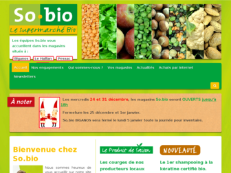 sobio.fr website preview