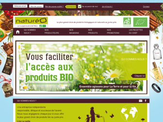 natureo-bio.fr website preview