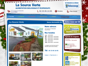 source-verte-magasin-bio.fr website preview