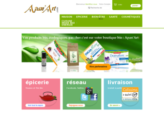 apanart.com website preview