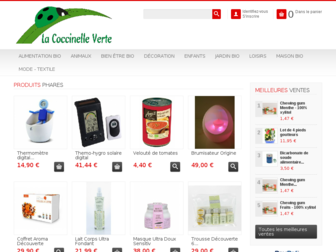 la-coccinelle-verte.com website preview