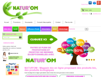 natur-om.com website preview