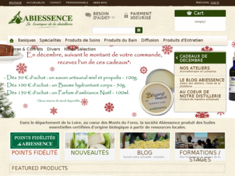 abiessence.com website preview